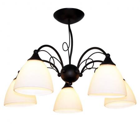 Потолочная люстра IDLamp Elettra 881/5PF-Argentoscuro