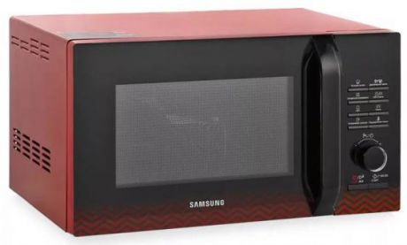 Микроволновая печь Samsung MG23H3115PR/BW 800 Вт чёрный красный