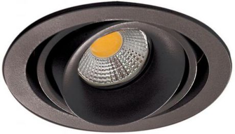 Встраиваемый светильник Donolux DL18615/01WW-R Shiny black/Black