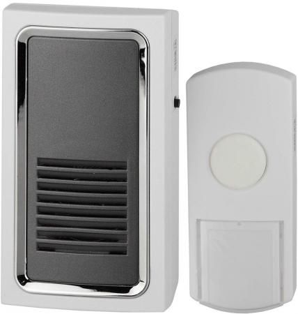 Звонок дверной беспроводной Эра C96 белый серый