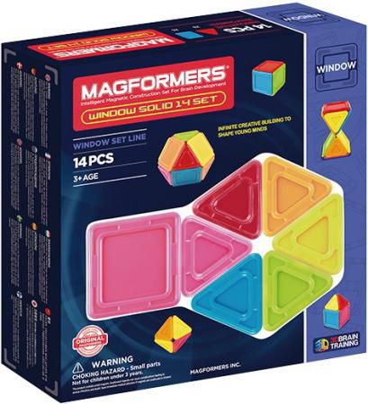 Магнитный конструктор Magformers Window Solid 14 элементов 714005