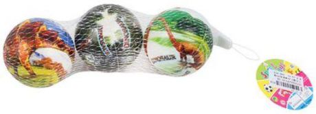 Мяч-попрыгун Наша Игрушка Мяч Динозавры пластик от 3 лет разноцветный P110-19