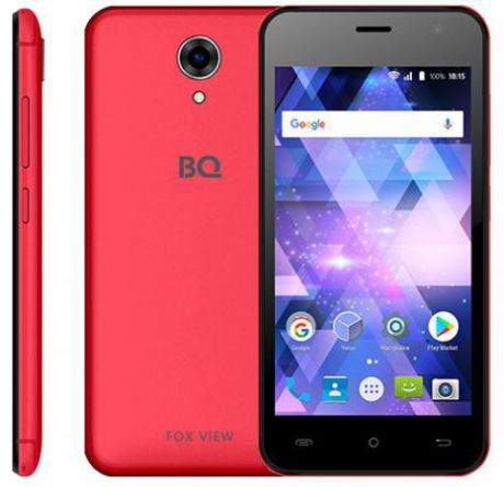 Смартфон BQ BQ-4585 Fox View красный 4.5" 8 Гб Wi-Fi GPS 3G