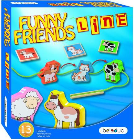 Развивающая игра "Веселые друзья"