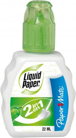 Корректирующая жидкость Paper Mate Liquid Paper 2 in 1 22 мл S0900161