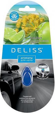 DELISS Подвесной освежитель воздуха для автомобиля Comfort 4мл