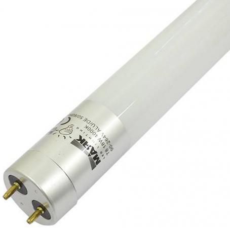 Лампа светодиодная МАЯК LB-T8AL-12/18W/6500-001 220B G13 трубка 1200мм мат. Алюм. АC:90-264V