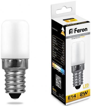 Лампа светодиодная FERON 25295 (2W) 230V E14 2700K, LB-10