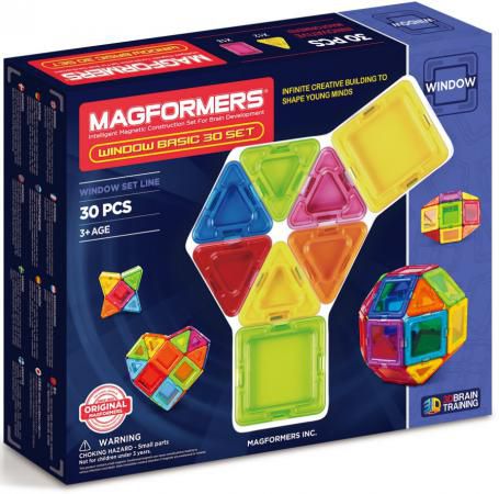 Магнитный конструктор Magformers Window Basic 30 элементов 714002