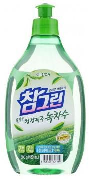 Средство для мытья посуды CJ Lion Chamgreen Зеленый чай 1шт