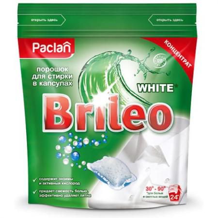 Стиральный порошок PACLAN Brileo 24шт для белого