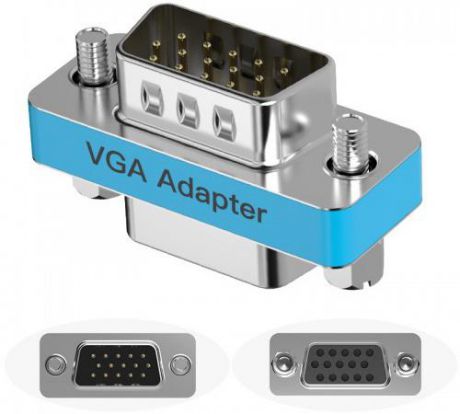 Адаптер переходник Vention VGA 15 F/ VGA 15 F DDAI0