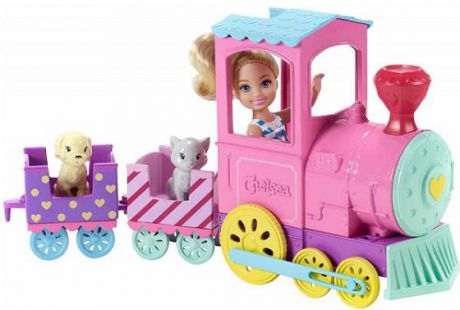 Игровой набор Barbie (Mattel) Паровозик Челси