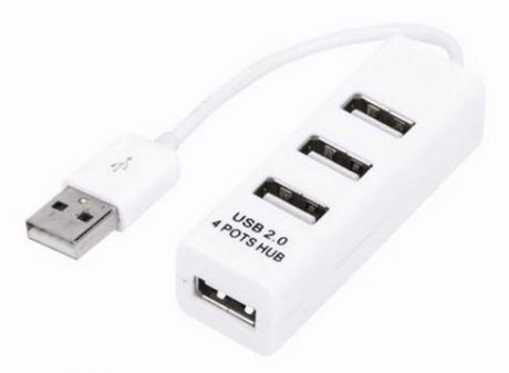 Разветвитель USB 2.0 REXANT 18-4103-1 4 x USB 2.0 белый