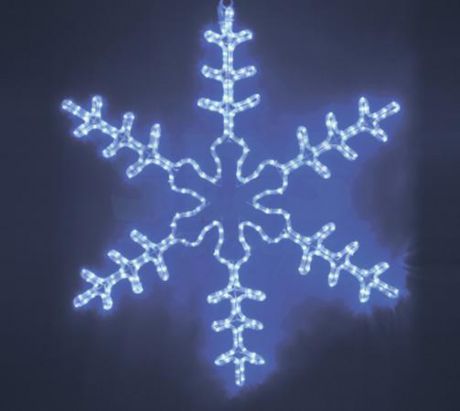 Фигура световая "Большая Снежинка" цвет синий, размер 95*95 см NEON-NIGHT