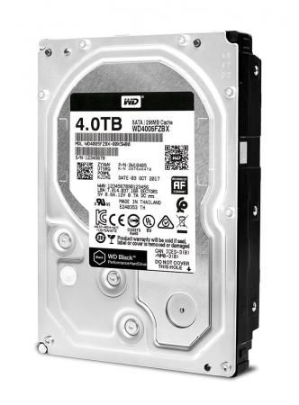 Жесткий диск 3.5" 4 Tb 7200rpm 256Mb cache Western Digital WD4005FZBX SATA III 6 Gb/s