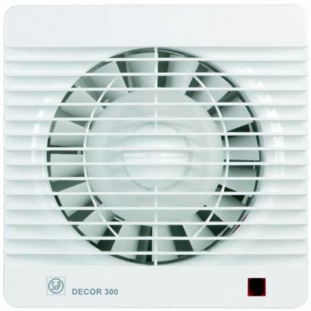 Вентилятор SOLER&PALAU Decor 300S 250 м3/ч. Установочный д 150 мм. 46 dB(A)