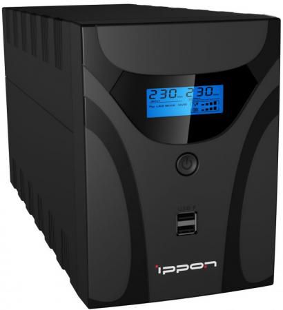 Источник бесперебойного питания Ippon Smart Power Pro II 1600 960Вт 1600ВА черный