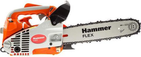Бензопила Hammer Flex BPL2512B 1кВт, 25см3, шина 12" цепь 3/8"-1.3мм-45