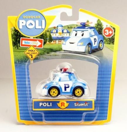Автомобиль POLI металлическая машинка голубой 83162