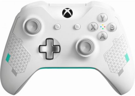Геймпад Беспроводной Microsoft Sport White WL3-00083 белый для: Xbox One (WL3-00083)