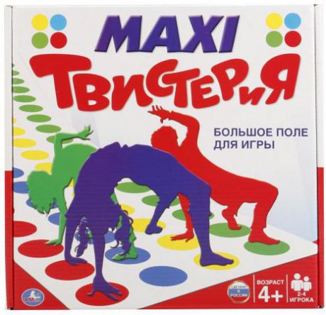 Настольная игра для вечеринки УМКА Макси Твистерия