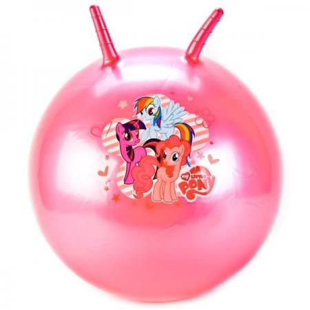 МЯЧ "ИГРАЕМ ВМЕСТЕ" "MY LITTLE PONY" 55СМ С РОЖКАМИ, ЦВЕТ В АССОРТ. В КОР. в кор.24шт