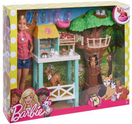 Игровой набор Barbie (Mattel) "Спасатель животных"