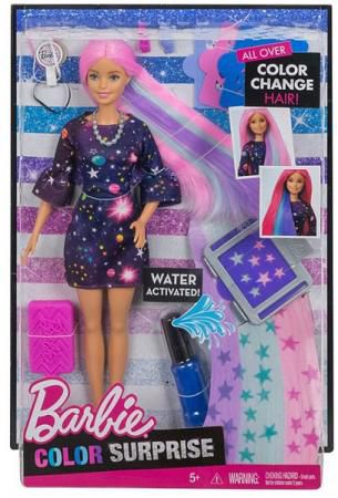 Игровой набор Barbie (Mattel) "Цветной сюрприз"