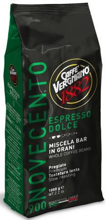 Кофе в зернах Vergnano "Dolce 900" 1000 грамм
