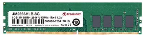 Оперативная память 4Gb (1x4Gb) PC4-21300 2666MHz DDR4 DIMM CL19 Transcend JM2666HLH-4G