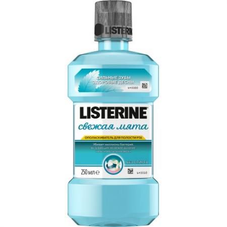 LISTERINE Ополаскиватель для полости рта Свежая Мята 250мл