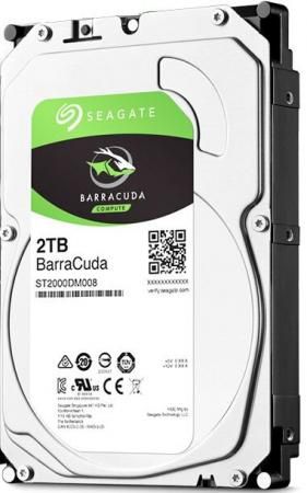 Жесткий диск 3.5" 2 Tb 7200rpm 256Mb cache Seagate Barracuda ST2000DM008 SATA III 6 Gb/s ST2000DM008