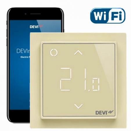 140F1142 DEVIreg Smart интеллектуальный с Wi-Fi, бежевый, 16 А