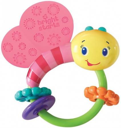 Развивающая игрушка-погремушка Bright Starts "Розовая бабочка"