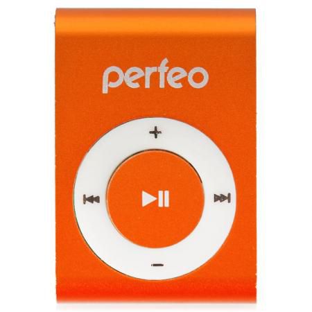 Perfeo цифровой аудио плеер Titanium Lite, оранжевый (PF_A4184)
