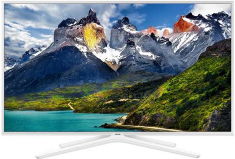 Телевизор LED 43" Samsung UE43N5510AUX белый 1920x1080 50 Гц Wi-Fi Smart TV USB