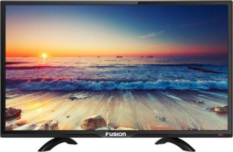 Телевизор LED 24" FUSION FLTV-24H110T Full HD, HDMI, USB, DVB-T2
