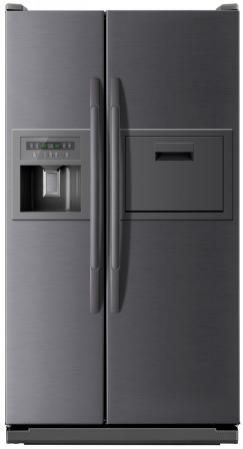 Холодильник DAEWOO FRS-6311SFG серебристый