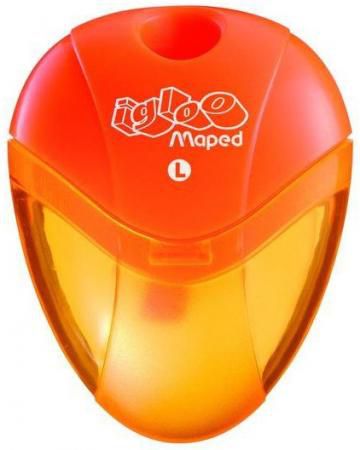 Точилка Maped "Gloo" пластик оранжевый (для левшей)