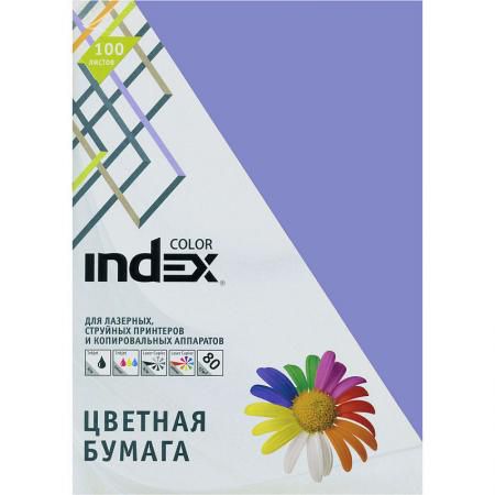 Цветная бумага Index Color IC86/100 A4 100 листов IC86/100