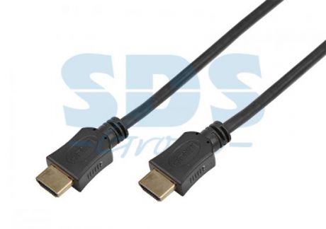 Шнур HDMI - HDMI gold 1М без фильтров (PE bag) PROCONNECT