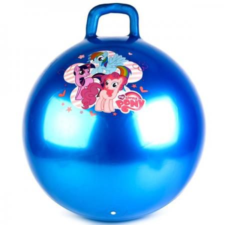 МЯЧ "ИГРАЕМ ВМЕСТЕ" "MY LITTLE PONY" 45СМ С РУЧКОЙ, ЦВЕТ В АССОРТ. В КОР. в кор.24шт