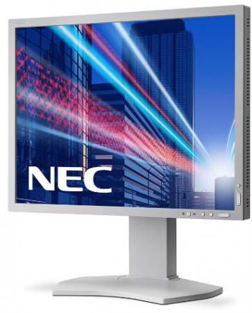 NEC 21'' P212 LCD S/Wh ( 24/7; IPS; 4:3; 440cd/m2; 1500:1; 8ms; 1600x1200; 178/178; D-sub; DVI-D; HDMI; DP; USB; HAS 150 mm; Swiv 45/45; Tilt; Pivot; Spk 2х1W )