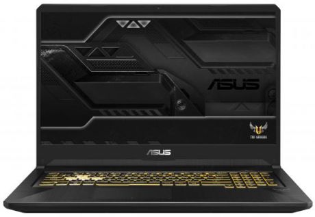 Ноутбук ASUS TUF Gaming FX705GM-EV020T 17.3" 1920x1080 Intel Core i7-8750H 1 Tb 256 Gb 16Gb Bluetooth 5.0 nVidia GeForce GTX 1060 6144 Мб черный Windows 10 Home 90NR0121-M00260
