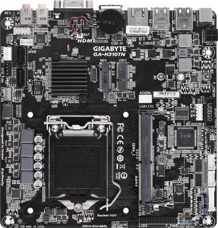 Материнская плата GigaByte GA-H310TN Socket 1151 H310 1xDDR4 2 mini-ITX