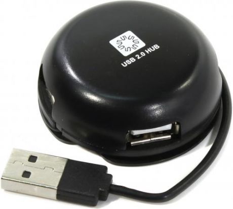 Концентратор USB 2.0 5bites HB24-200BK 4 x USB 2.0 черный