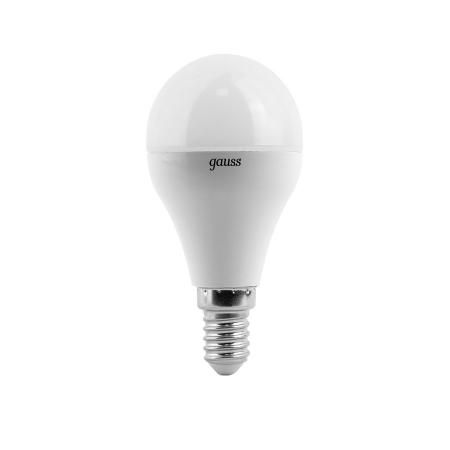 Лампа GAUSS LED Elementary 53128 globe 8w Е14 4100k 1/10/100