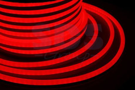 Гибкий Неон LED - красный, бухта 50м