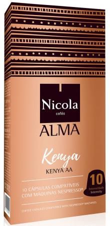 Кофе в капсулах Nicola Alma Kenya 84 грамма